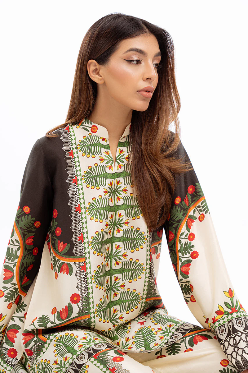 Zahira Premium Fabric Co-ord Set - Pakistani Elegance