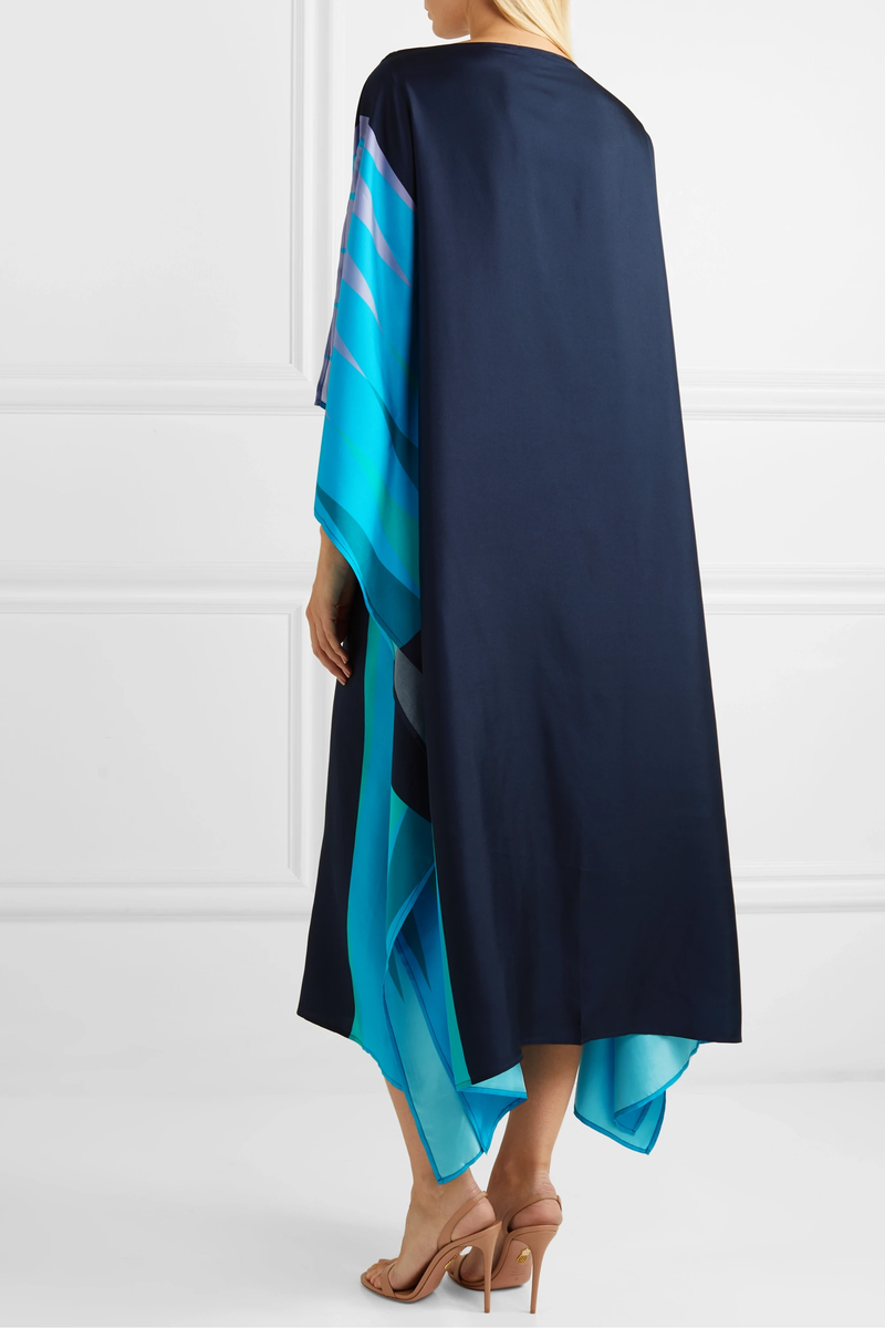 Trendy Elegant Big Dort Kaftan Dress