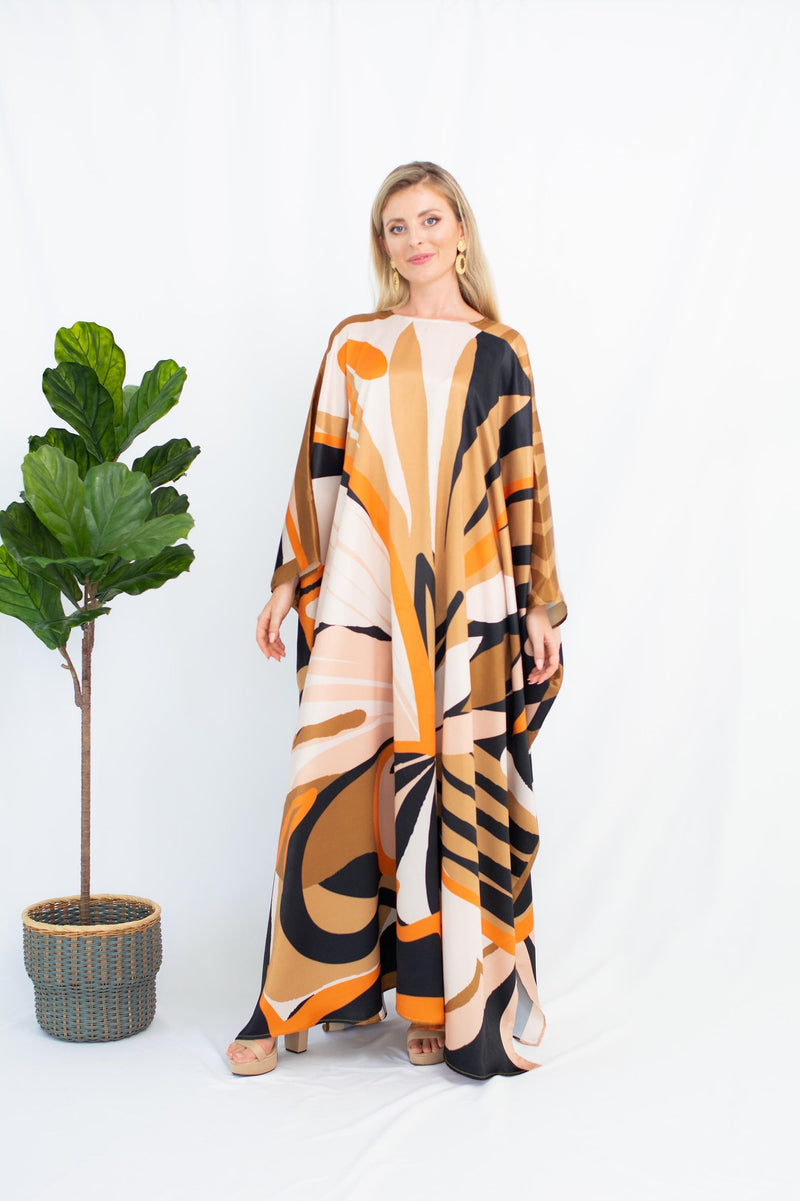 Butterfly Luxe Kaftan Dress