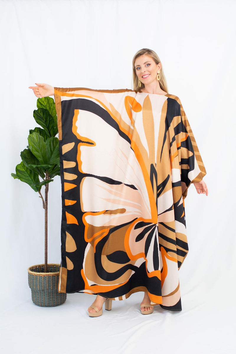 Butterfly Luxe Kaftan Dress