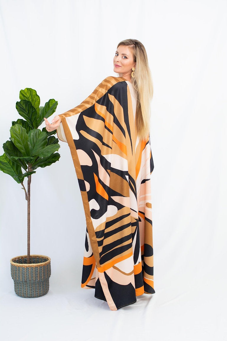 Butterfly Luxe Kaftan Dress