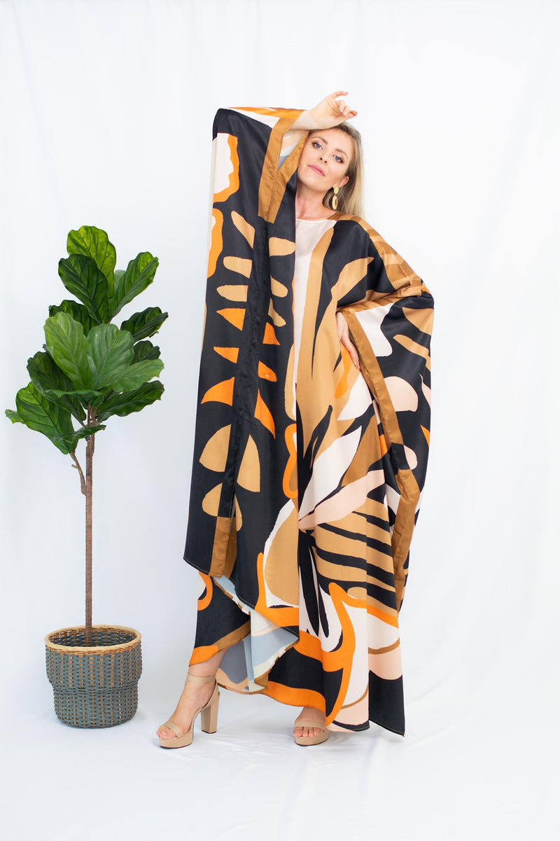 Butterfly Luxe Kaftan Dress