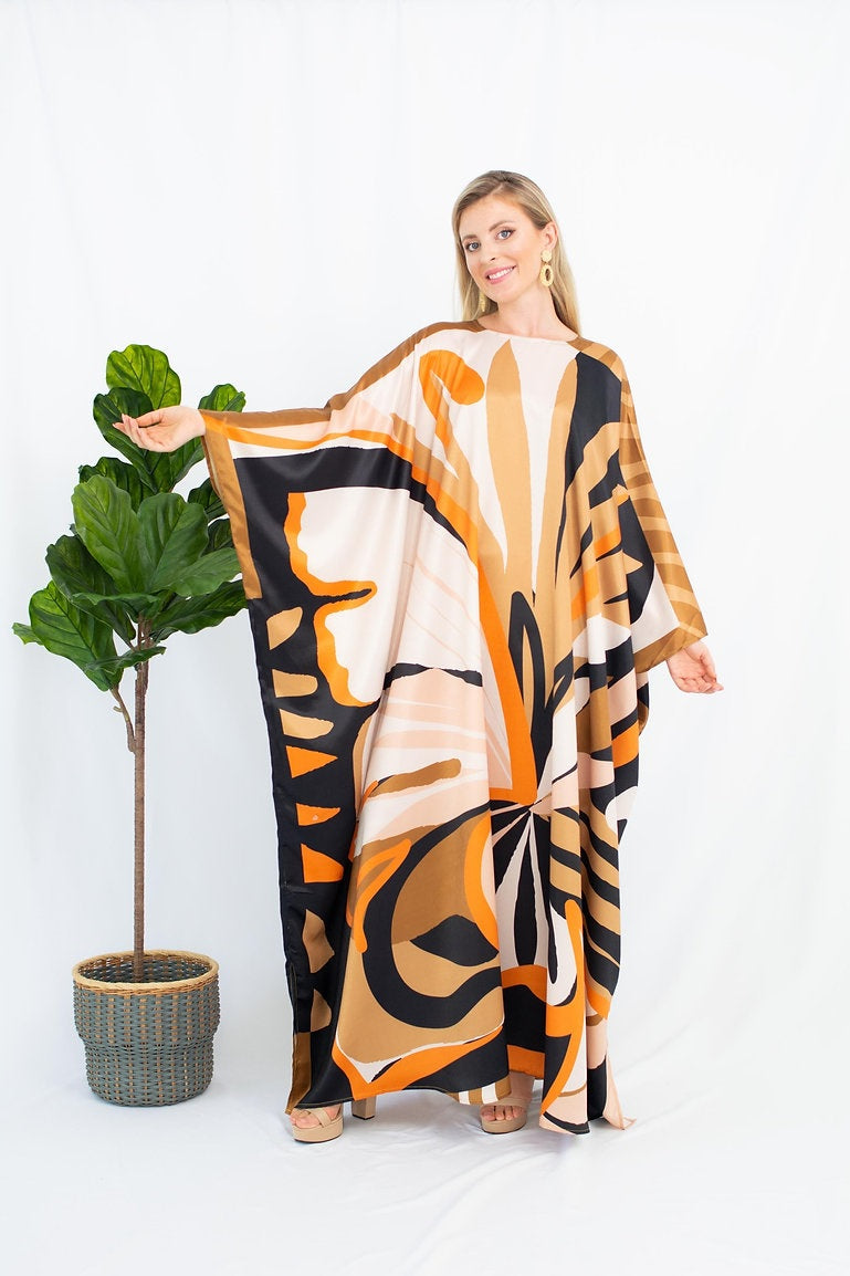 Butterfly Luxe Kaftan Dress